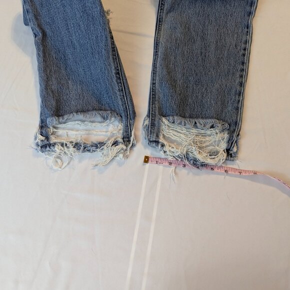 Retrofete Size 26 Distressed Medium Wash Jeans - Picture 8 of 14